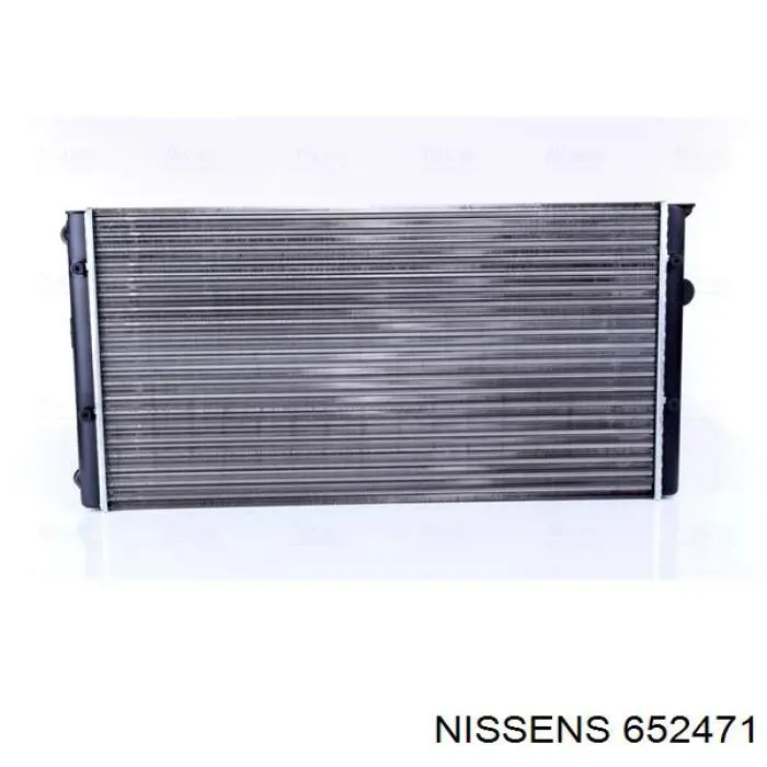 652471 Nissens radiador refrigeración del motor