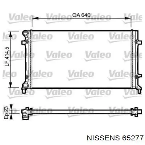 Comprar 65277 Nissens Radiador de auto