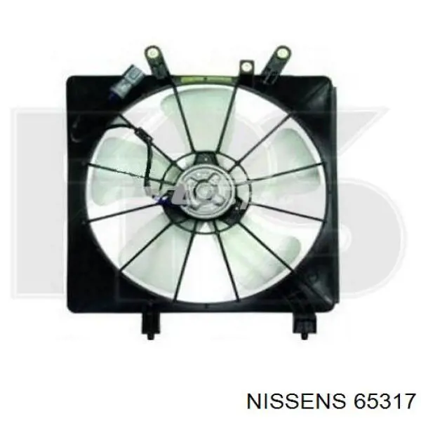 65317 Nissens Refrigeración del motor