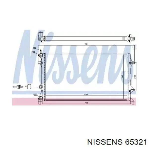 Comprar 95D2082 Polcar Radiador de auto