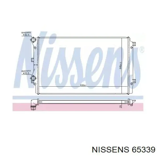Comprar 1K0121253BL VAG Radiador adicional de refrigeración del motor