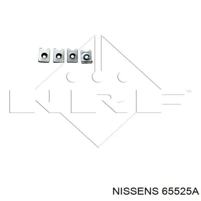 Radiador 65525A Nissens