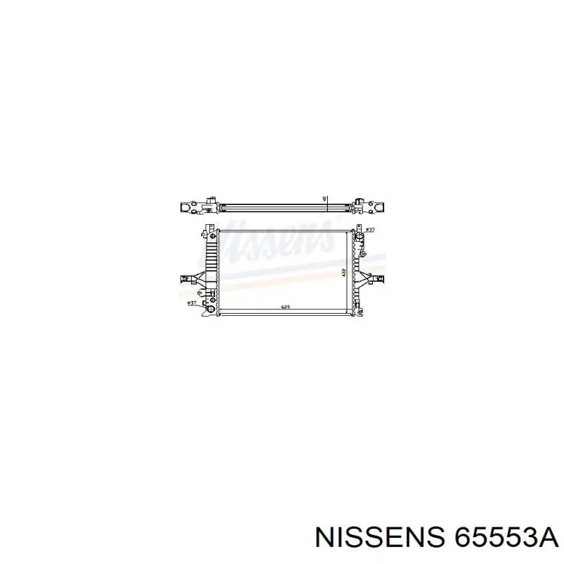 Água radiador Nissens 65553A precio, desde 120,52 EUR