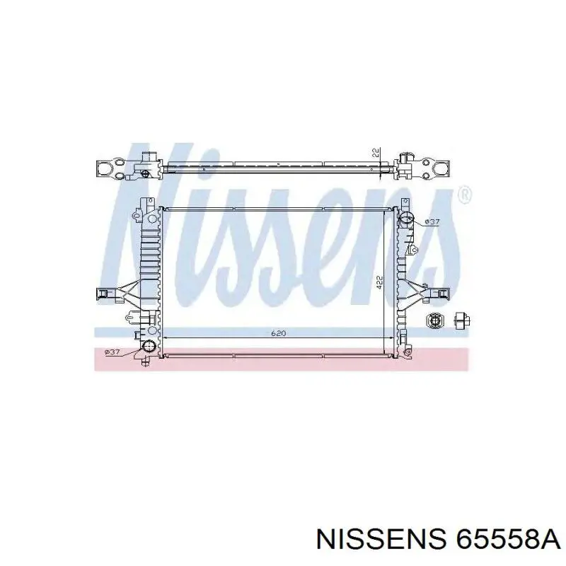 8601585 Volvo radiador refrigeración del motor