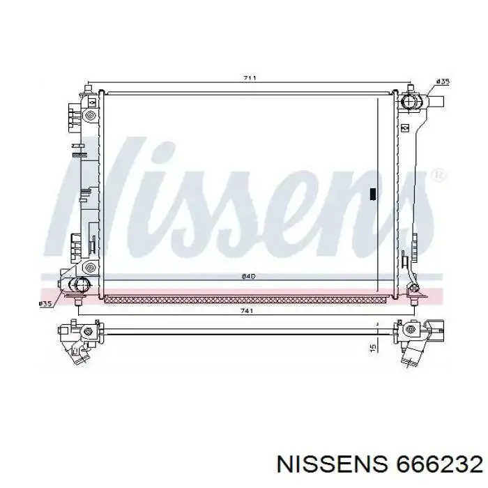 Comprar 613HNA198 TYC Radiador de auto