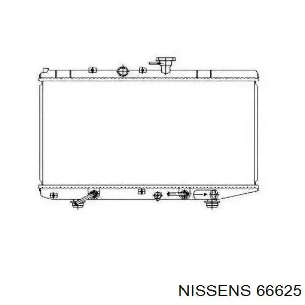 Água radiador Nissens 66625 precio, desde 67,57 EUR