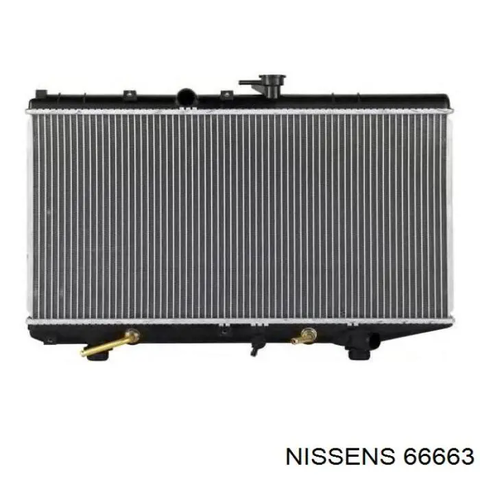 66663 Nissens radiador