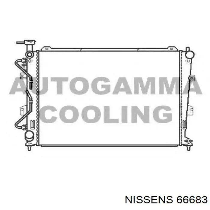 Comprar 253101D100 Hyundai/Kia Radiador de auto