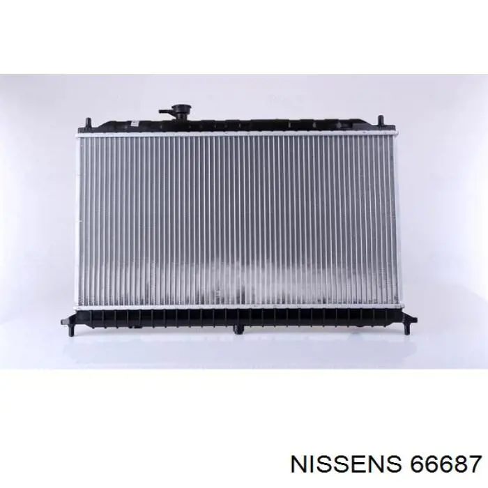 66687 Nissens radiador