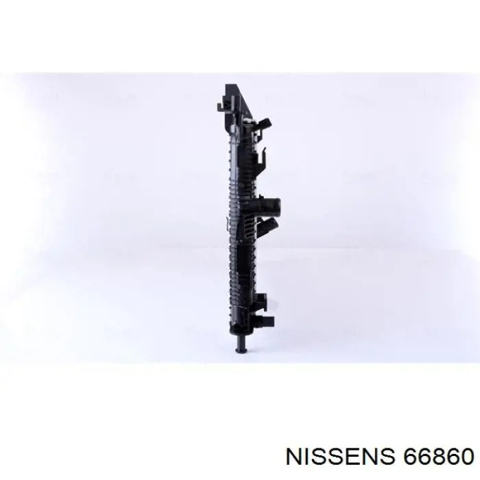 66860 Nissens radiador refrigeración del motor