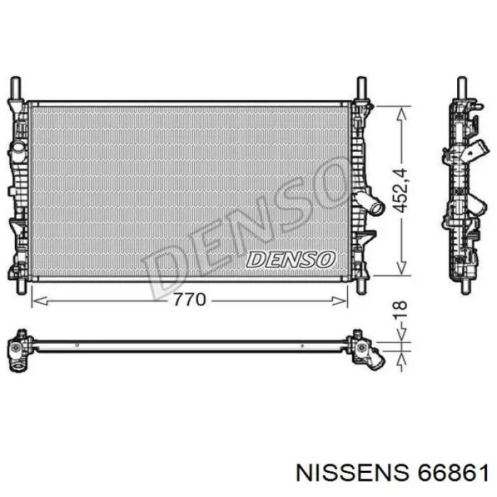 Radiador 32N2081 Polcar