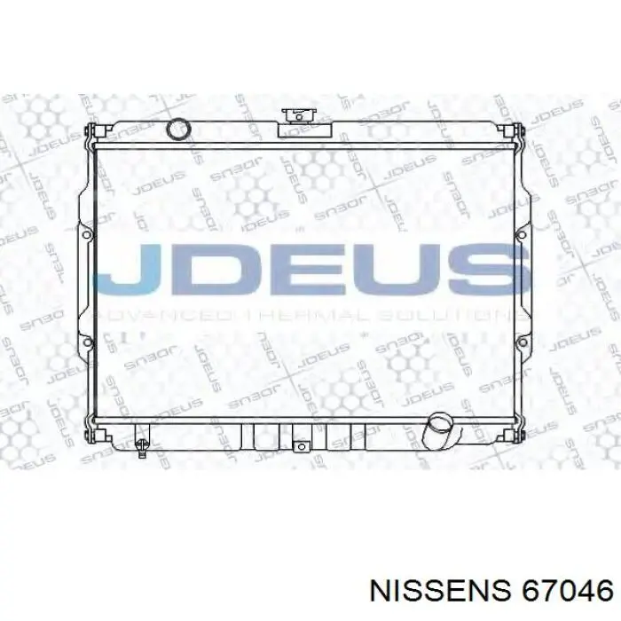 Água radiador Nissens 67046 precio, desde 132,90 EUR