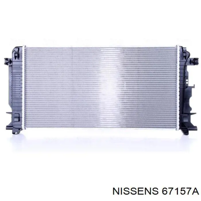 67157A Nissens radiador refrigeración del motor