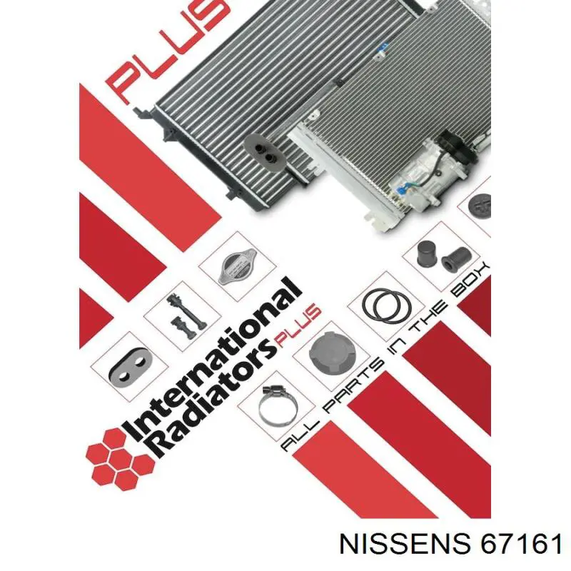 Água radiador Nissens 67161 precio, desde 121,67 EUR