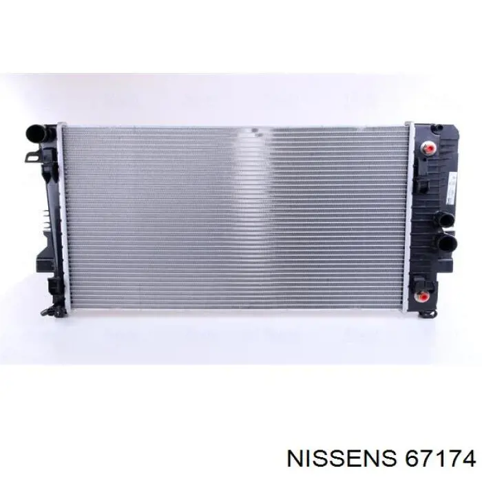 Radiador de água Nissens 67174
