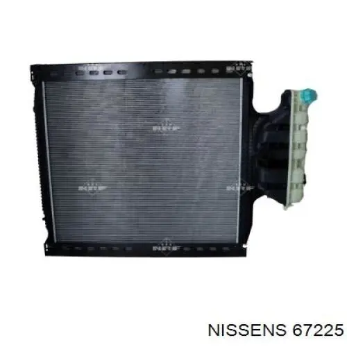 67225 Nissens radiador