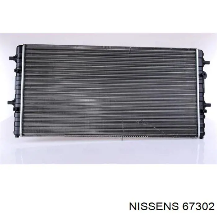 Radiador de água Nissens 67302