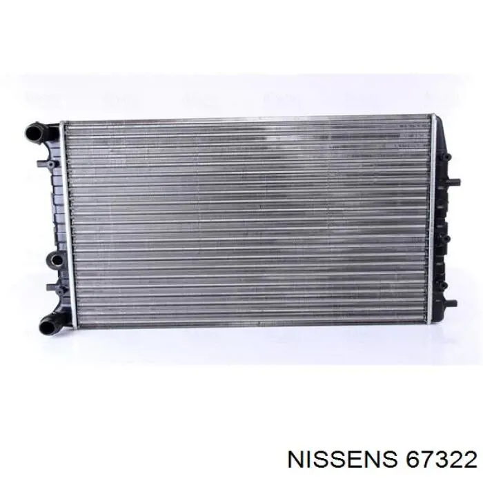67322 Nissens radiador
