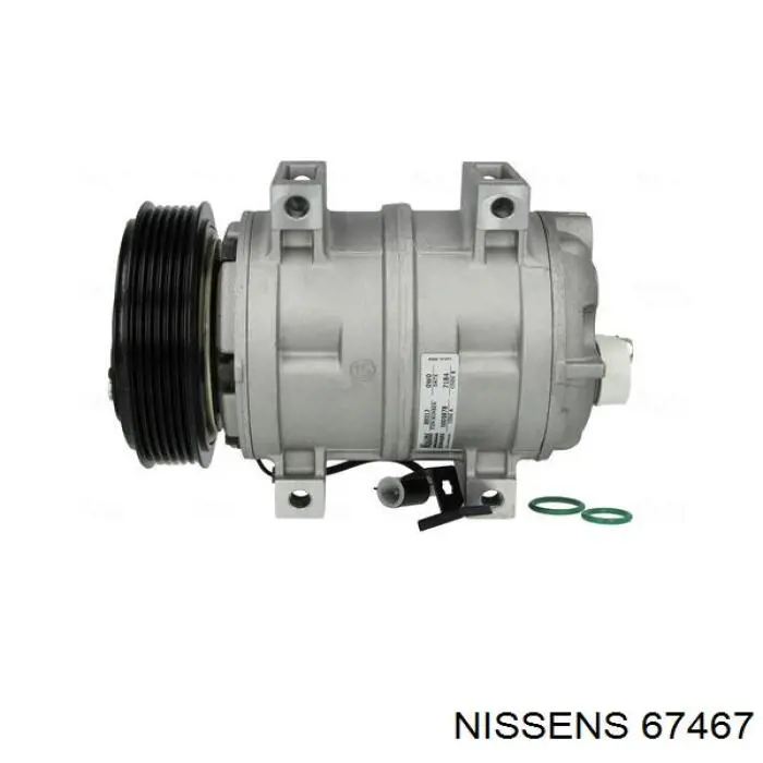 67467 Nissens radiador refrigeración del motor