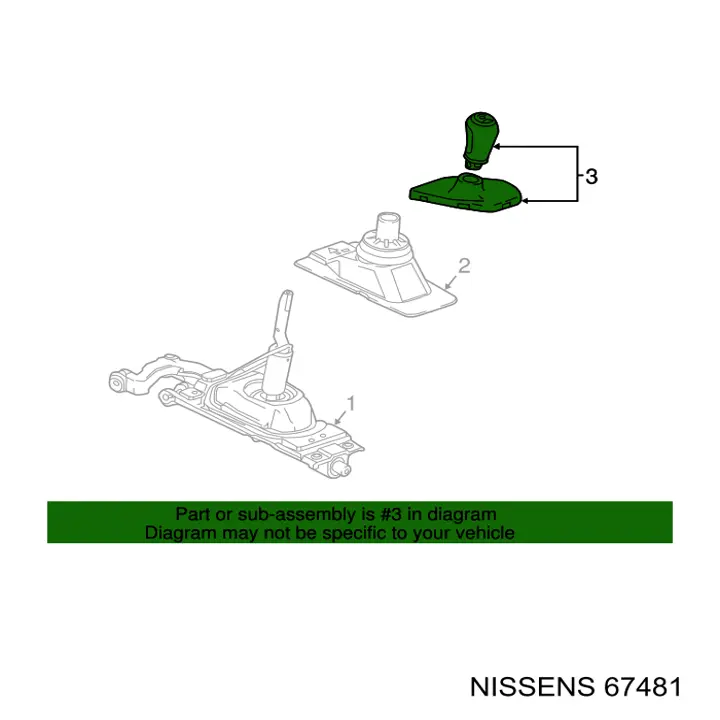 Radiador de água Nissens 67481