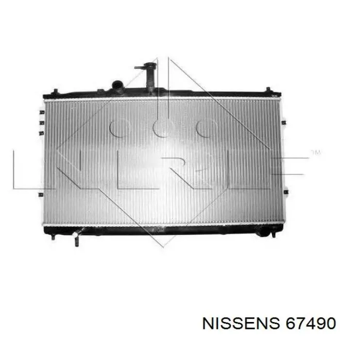 67490 Nissens Refrigeración del motor