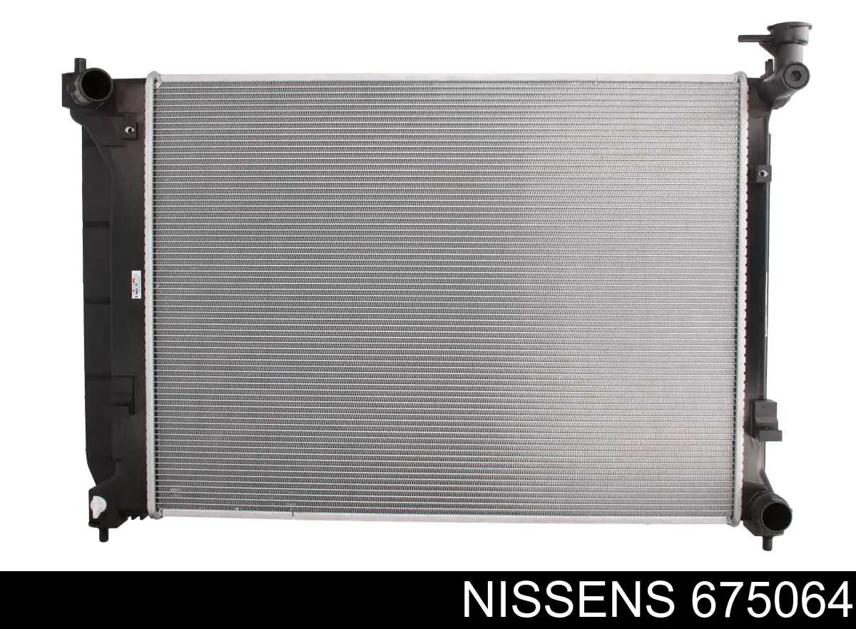 675064 Nissens radiador refrigeración del motor