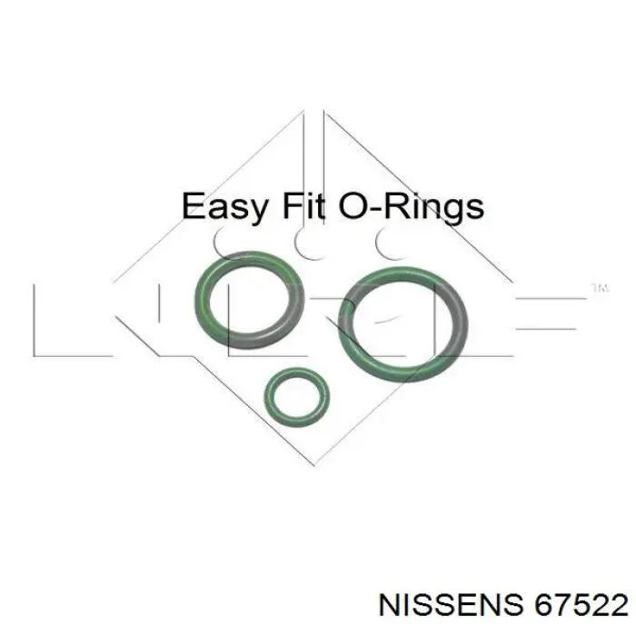 67522 Nissens Refrigeración del motor