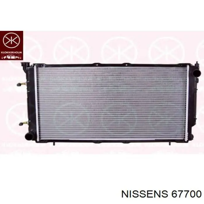 67700 Nissens radiador