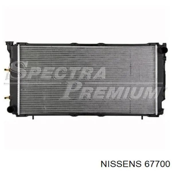 Radiador 67700 Nissens