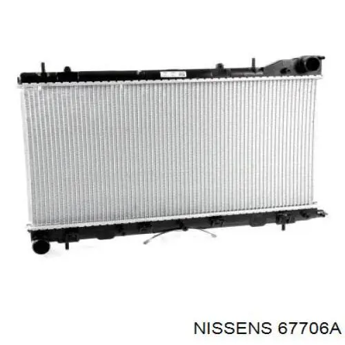 67706A Nissens radiador