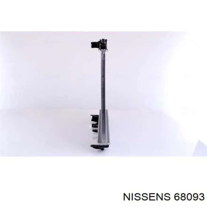 68093 Nissens radiador refrigeración del motor