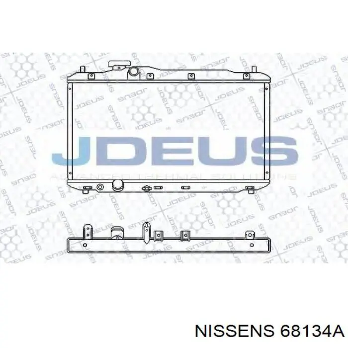 Comprar 68134A Nissens Radiador de auto