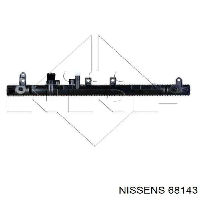 68143 Nissens Refrigeración del motor