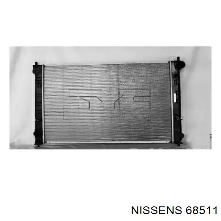 68511 Nissens radiador