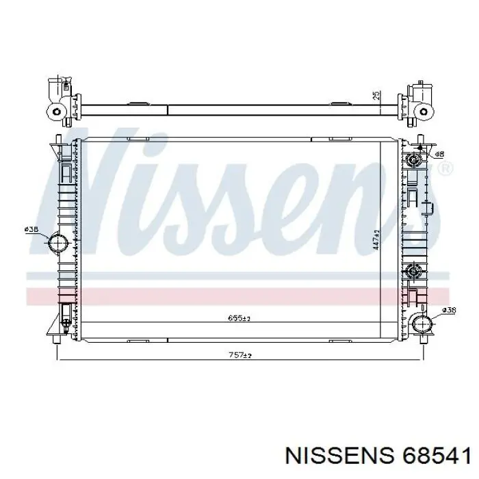 Comprar L51915200B Mazda Radiador de auto