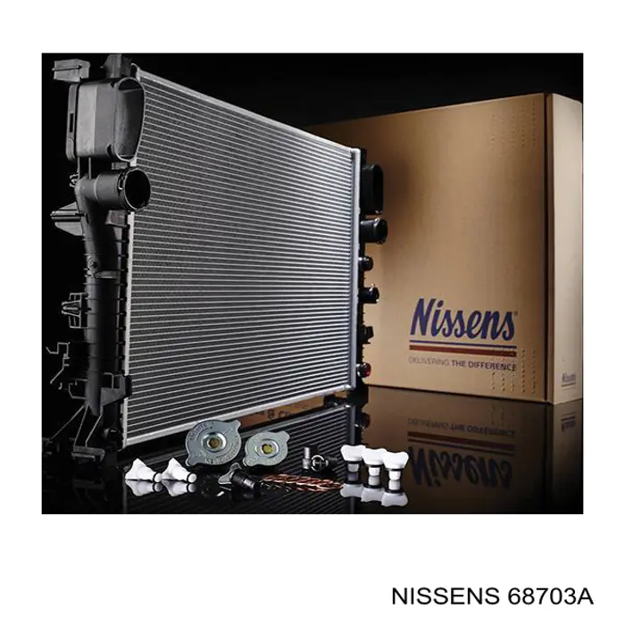 Radiador 68703A Nissens