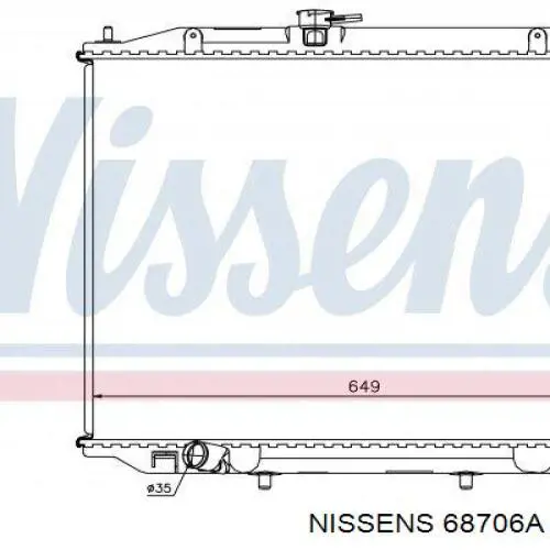 Comprar 214102X900 Nissan/Infiniti Radiador de auto