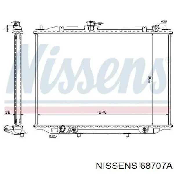 Água radiador Nissan/Infiniti 214102X800 precio, desde 354,73 EUR