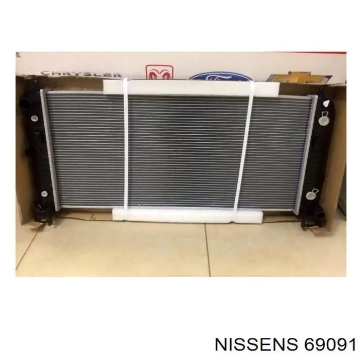 69091 Nissens radiador
