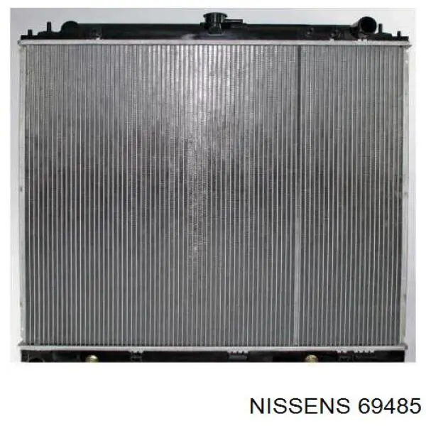 69485 Nissens radiador refrigeración del motor