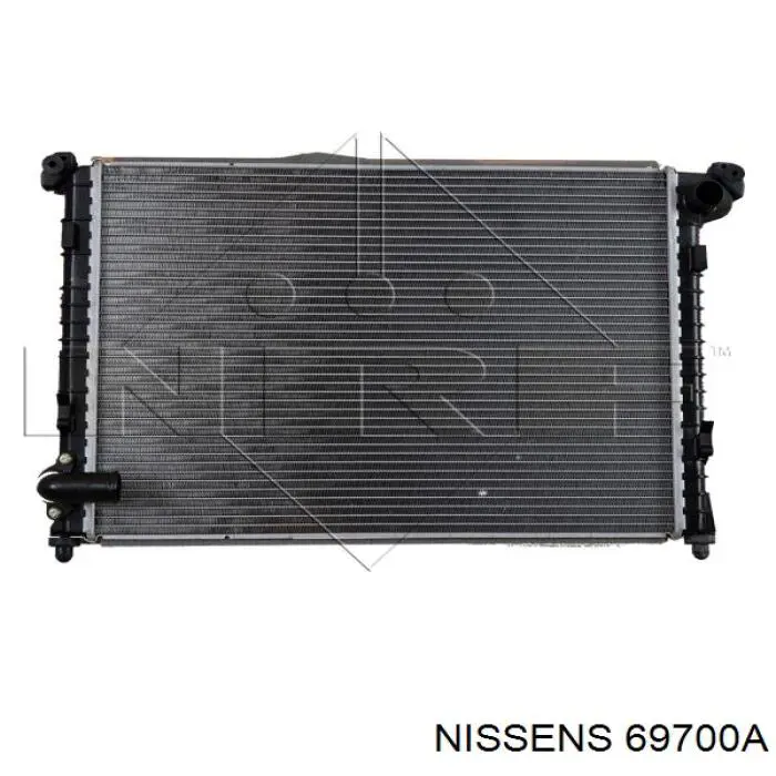 69700A Nissens radiador refrigeración del motor