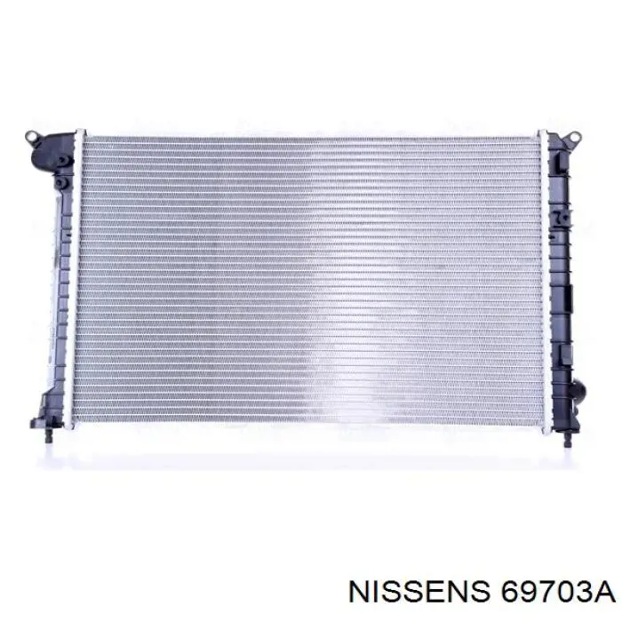 69703A Nissens radiador refrigeración del motor