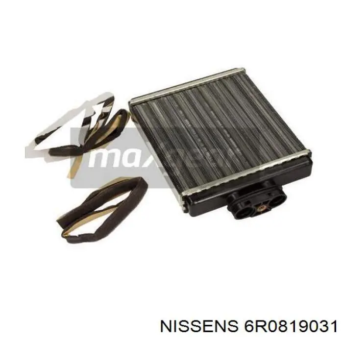 6R0819031 Nissens radiador de calefacción