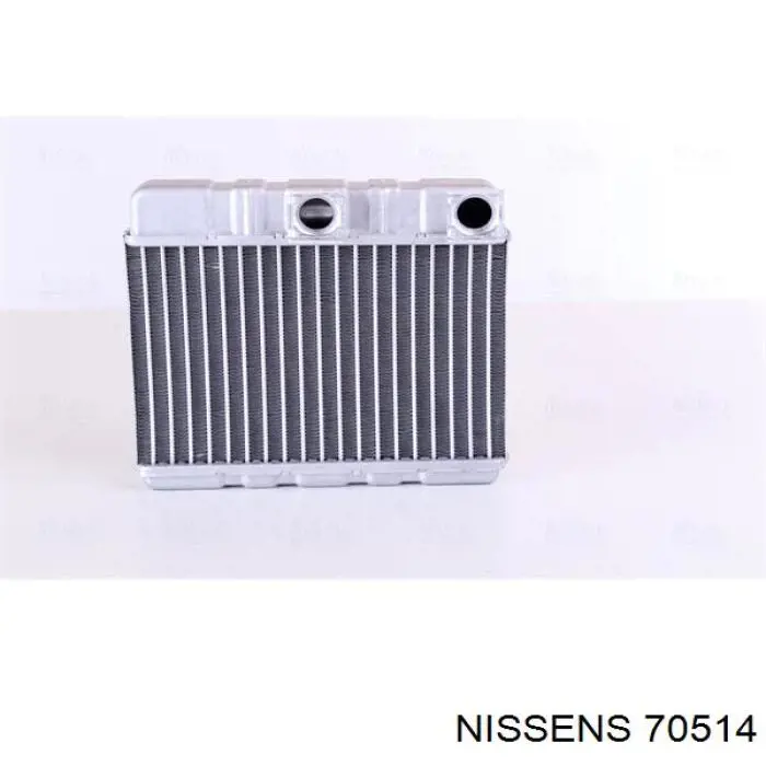 70514 Nissens radiador de calefacción