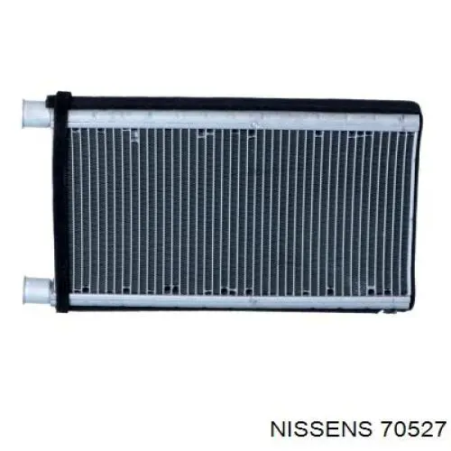 Radiador de calefacción NISSENS 70527