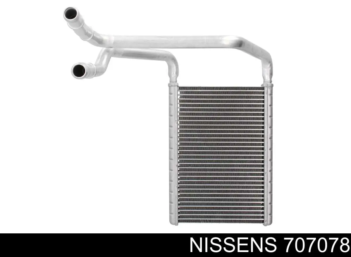 707078 Nissens radiador de calefacción