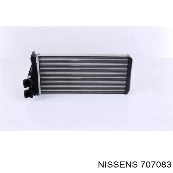 707083 Nissens radiador de calefacción