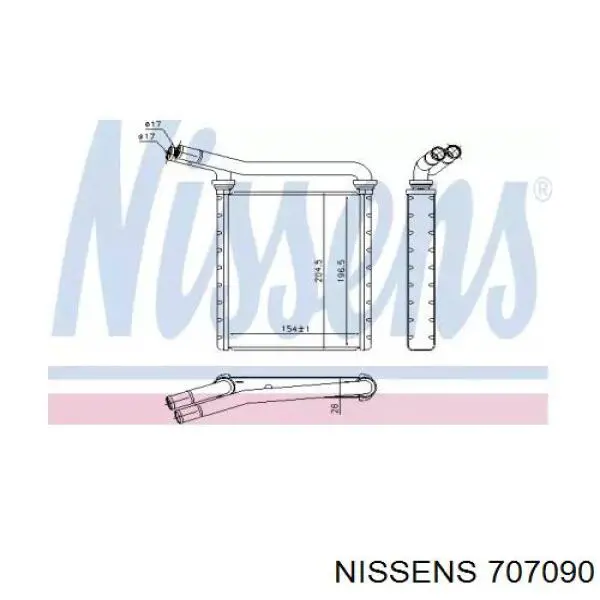 Polea de cigüeñal Nissens FP74N210NS
