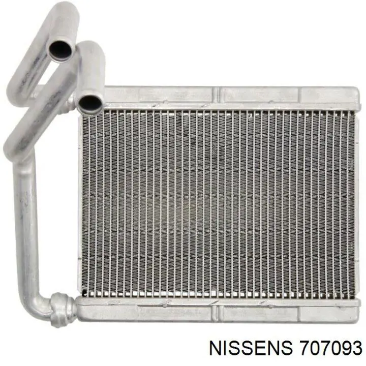 707093 Nissens radiador de calefacción