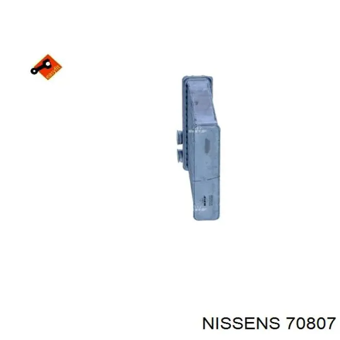 Radiador de calefacción Nissens 70807 precio, desde 40,42 EUR